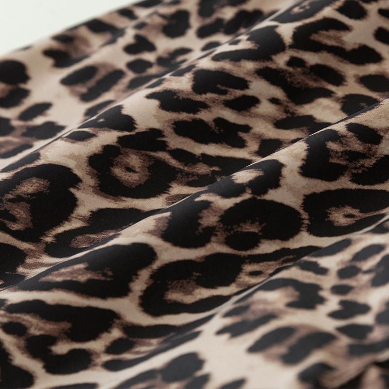 Sommer-Strandshorts für Herren in Übergröße, elastische Taille, Leopardenmuster, lässige Shorts für den Sommer
