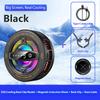 2 In 1 Magnetic Semiconductor Phone Cooler Gaming Radiator with RGB Light Temp Display Clip Stand for iPhone 16 15 14 13 12 Android Tablet