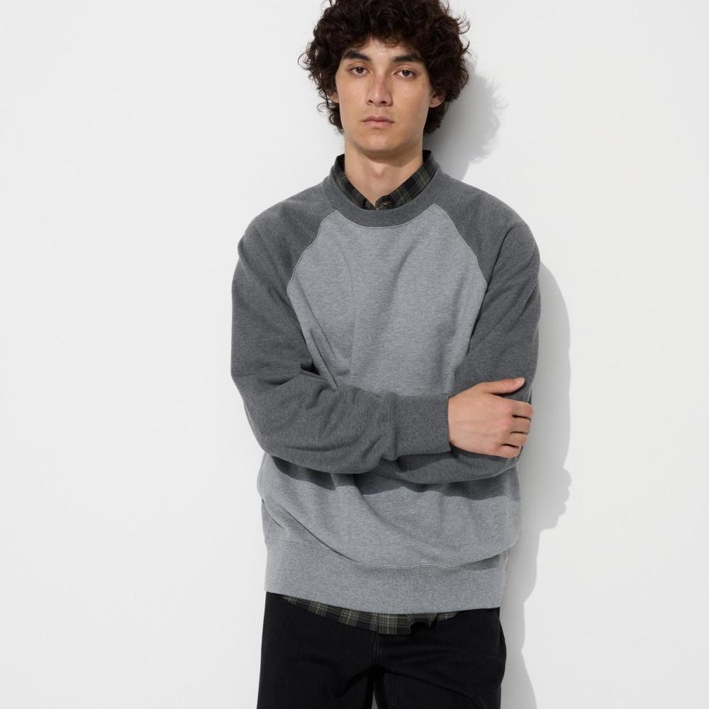 

Толстовка UNIQLO в стиле колор-блок 57 OLIVE/UNISEX XL