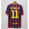 Maglia Barcelona 10-11 14-15 Casa N.. 10 No. 11 Maglia da calcio Neymar Maglia retrò