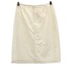 Emporio Armani 90s Made in Italy Old Midi length Tight Skirt 36 Ivory Women Used
