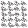 100Pcs Mini Adjustable Slide Buckles Metal Button DIY Fastener Patchwork Sewing Small Belt Buckle for Kids Fastener for DIY