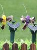 Solarbetriebener fliegender Schmetterling als Dekoration für den Garten – niedlicher Schmetterlings-Vogel-Gartenstecker