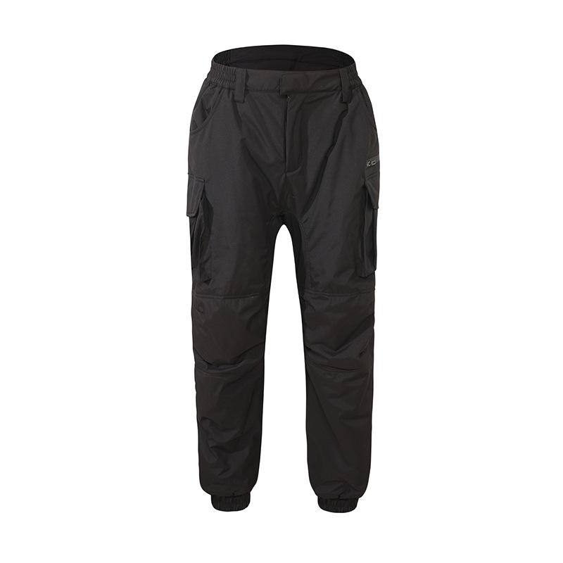 Unisex Electric Heated Windproof Waterproof Fleece Pants for Outdoor Warmth