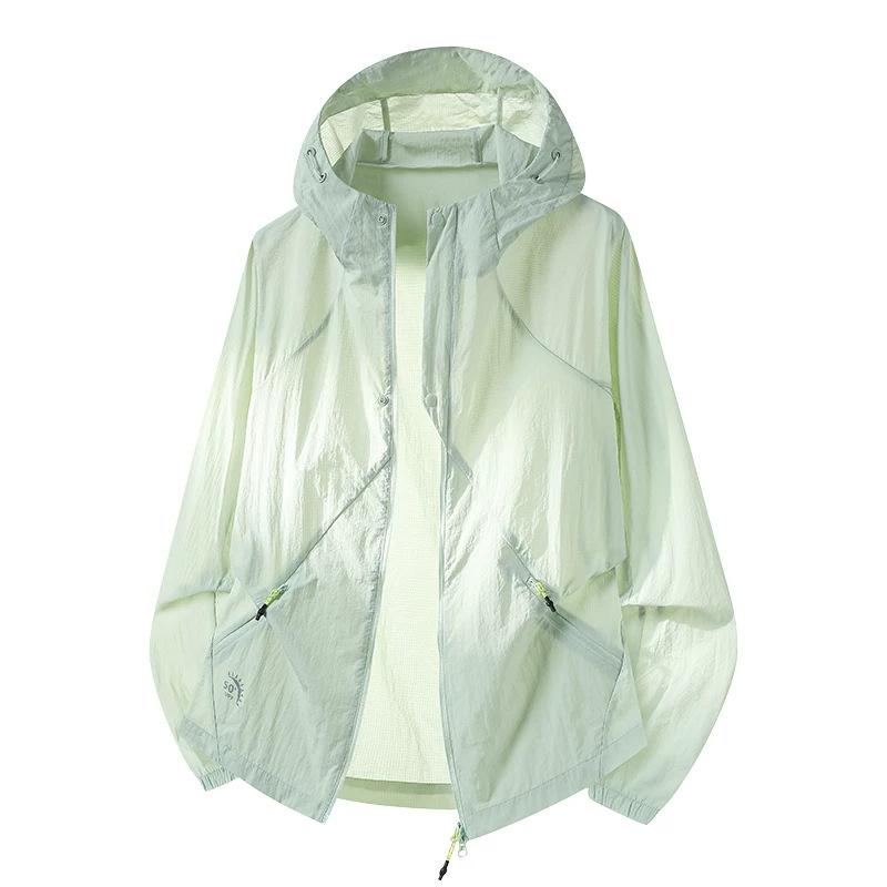 Big-name men's and women's spring and summer mountain outdoor sunscreen clothing UV-proof skin clothing Light and cool sunscreen clothing