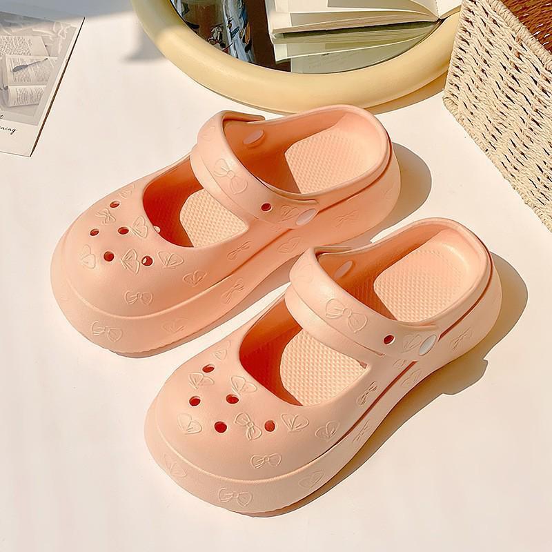 Women's Mary Jane Summer Slippers - Cool, Lightweight EVA Home Shoes
