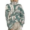 High-Neck Printed Pullover Sweater LYH0911