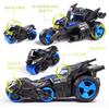 Three-in-one Catapult Chariot Huili Alloy Car With Light Music Cool Model Boy Toy
