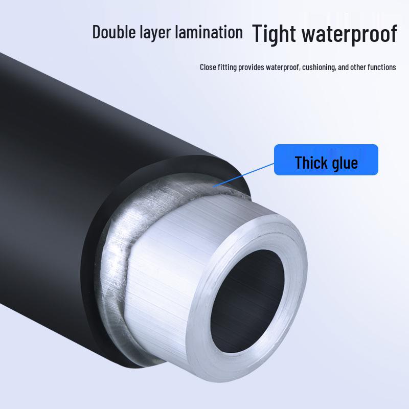 Triple Wall Adhesive Heat Shrink Tubing: Thickened, Wear-Resistant, Waterproof, Insulated Repair Sleeve with 3x Shrink Protection.