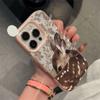 Cute Little Deer Phone Case For IPhone 11 13 12 Pro 14 16 Plus 15 Pro Max Case 17Air Case Silicone Shockproof Soft Cover Cases