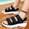 Massieve Sandalen met Twee Banden Heren Merk Heren Zomer Slippers Basketbalschoenen Heren Sneakers Sportmode Schoenen Grappige Loafers