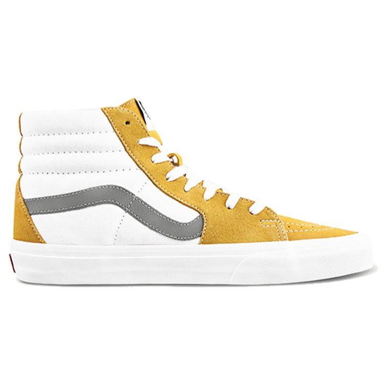 Vans SK8 HI White Yellow Unisex 'White Yellow' VN0A4BV622L