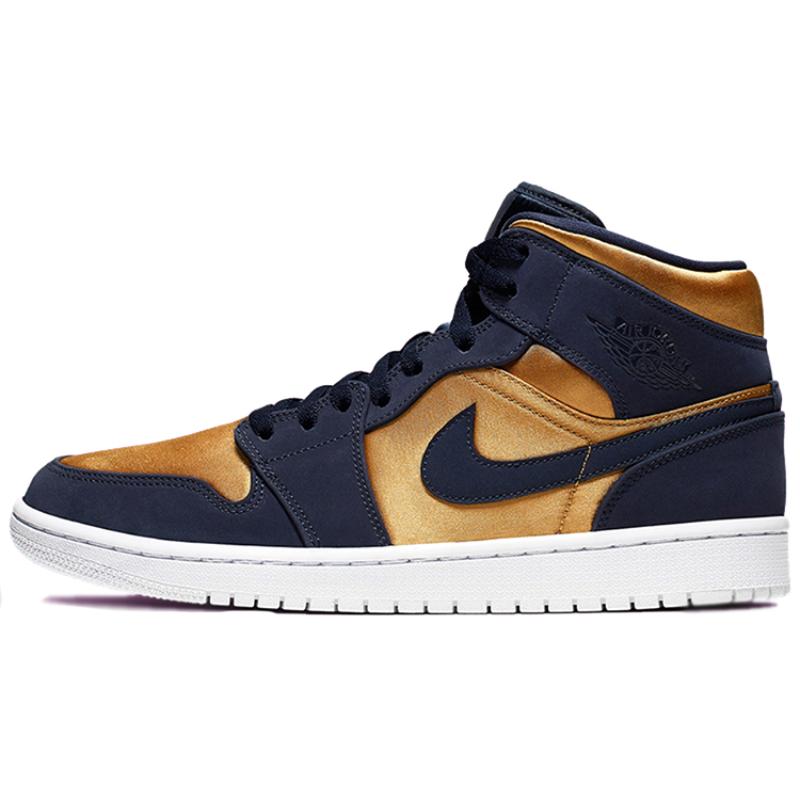 

Jordan 1 Mid Obsidian Desert Ochre Jordan 852542-401 44.5