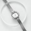Simple Casual Women'S Watch Mesh Belt High-End Quartz Watch Waterproof Small Sugar Cube Women'S Watch