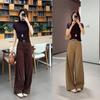 Damenmode Scimitar High-Waist Haremshose - Frühling/Herbst 2025 Schlankmachend Schmales/ Gerades Bein.