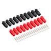 NEW-30 Pairs 30A Amp 600V Power Marine Connector Pole Red Black For Anderson Powerpole