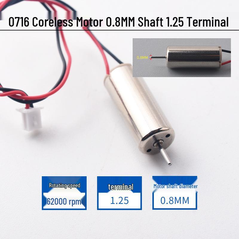 716 High-Speed Micro Motor for 720 Quadcopter 8520 Drone with Hollow Cup Propeller