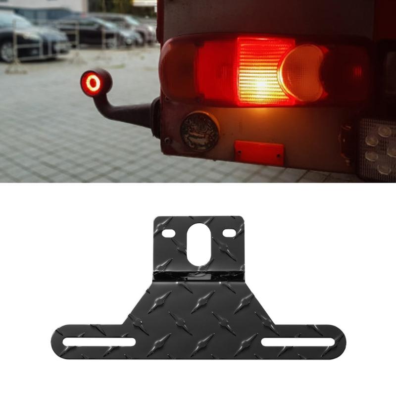 License Plate Holder Frameless License Plate Frame Car Number Plate Frame Trailer License Plate Light Holder
