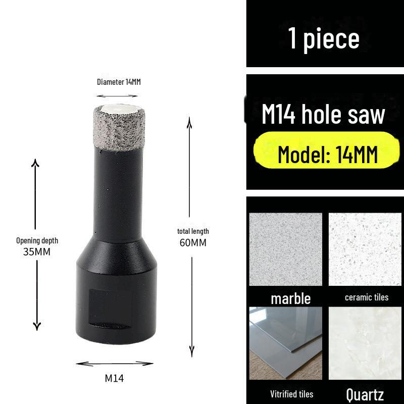 Diamond Marble Angle Grinder Drill Hole Expander for M14 Quartz Granite Tile Stone
