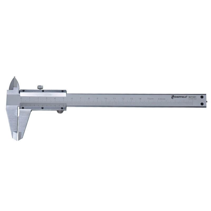 SHEFFIELD Stainless Steel Mechanical Vernier Caliper