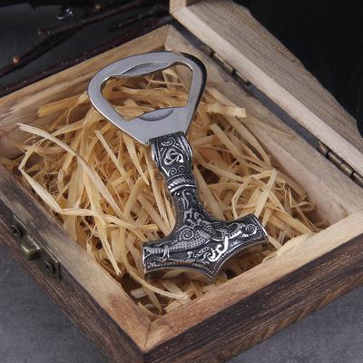 Yeni Yüksek Kaliteli İskandinav Viking Çekiç Mjolnir İskandinav Şişe Açacağı
