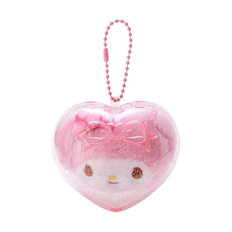 

Держатель талисмана Sanrio в футляре прозрачный и пухлый 3D моя мелодия Моя Мело-чан моя мелодия 7×8×5 см персонаж 297607