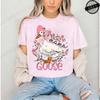 Mama Goose Cute T-Shirts for Women,Grateful for Being Mom Tee Tops,Strong and Bless Mom Women's Shirt Clothes,Gift for Mother