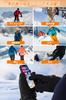 Codify Electric Heated Gloves for Motorcycles and Battery Level Heated Winter Gloves with Two 6000mAh Battery Level Uniform Heat Up To 3 Temperature