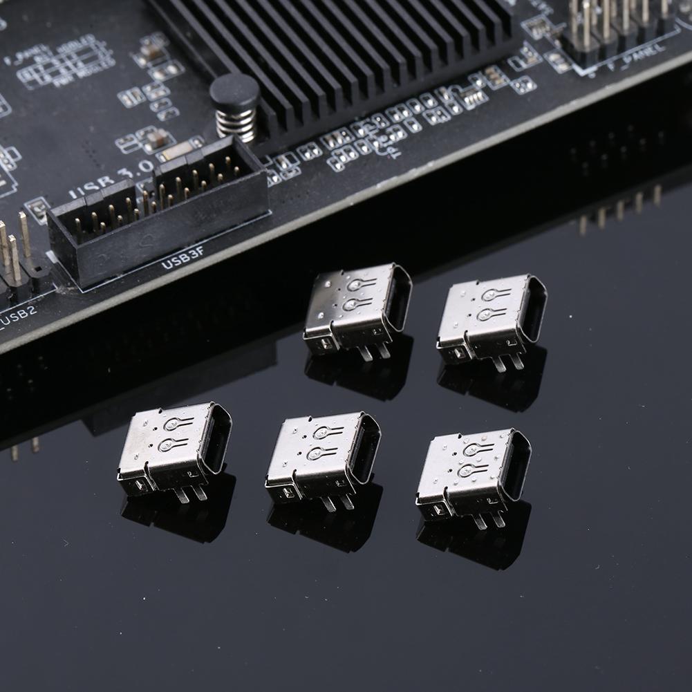 5PCS USB C Charging Connector for Xbox Series X S Controller Type-C Charger Connector Socket Port Controller Charging Accessory