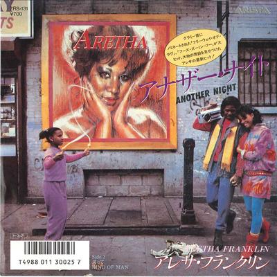 7inch Record ARETHA FRANKLIN - Another Night / Kind Of Man 7RS131 ARISTA 1986 Japan Soul/Funk Used