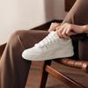 New LiNing Moon White 2.0 Slip Resistant And Breathable Low Top Skateboard Shoes Women's Mist White AGCU276-11