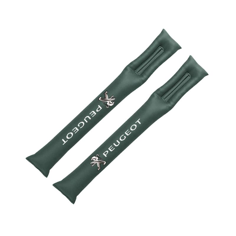 Car Sticker/ Car Seat Gap Filler Strip Soft Pads Leather Car Styling Spacer For Peugeot 408 4008 308 3008 5008 508 2008 208 301 cx86