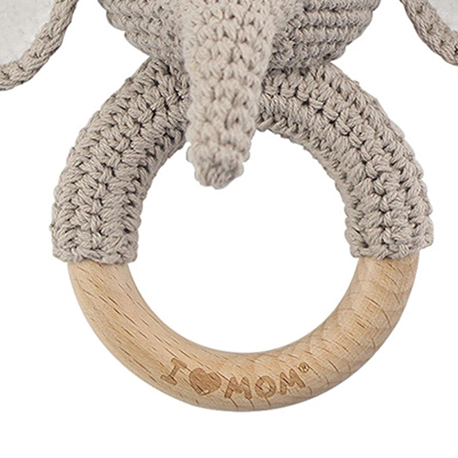 Деревянная детская погремушка Монтессори — фото 17