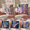 Beautiful Girl Cartoon Comics Game L-Lucky Star Pillow Case Pattern Printed Pillowcase For Living Room Sofa Cushion Cover
