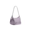 New COACH Teri Leather Shoulder Bag, Handbag, Shoulder Bag Medium Women's Taro Purple CJ608-SVM4