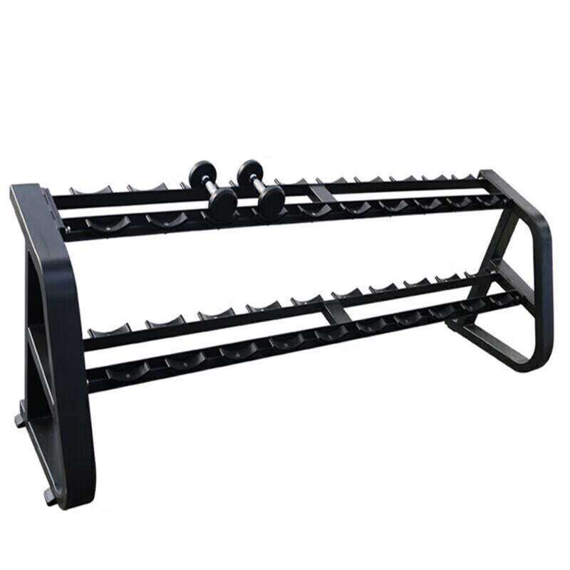 Yimai 330kg Fixed Steel Dumbbell Set with Rack