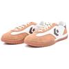 Converse Run Star Trainer Sports Casual Comfortable Versatile Wear-resistant Low-top Casual Shoes Unisex Light Orange and White