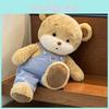 Cute Bear Plush Toy With Soft Polyester Fabric For Kids Birthday Gift