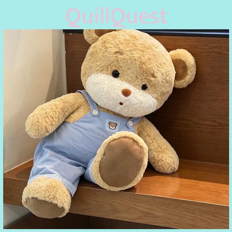 Cute Bear Plush Toy With Soft Polyester Fabric For Kids Birthday Gift