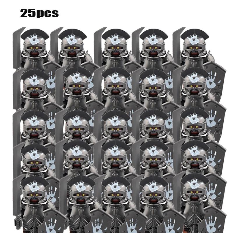 The Movie Monster-Lord Rings Dwarf Warrior Iron Foot Dane leader of the DWARVES Building Blocks Children Toys