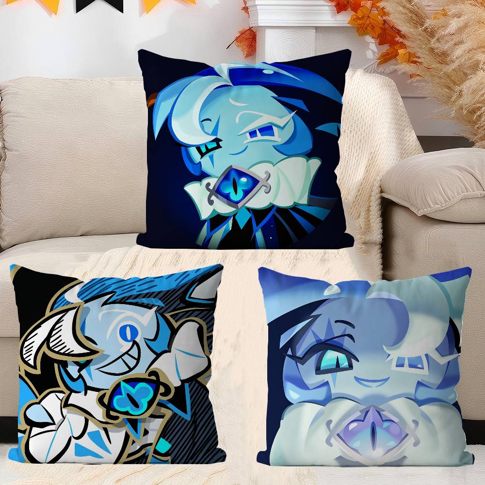 Shadow Milk Cookie Cushion Cover Inches Farmhouse Decor Home Throw Pillow Covers For Couch Decorations