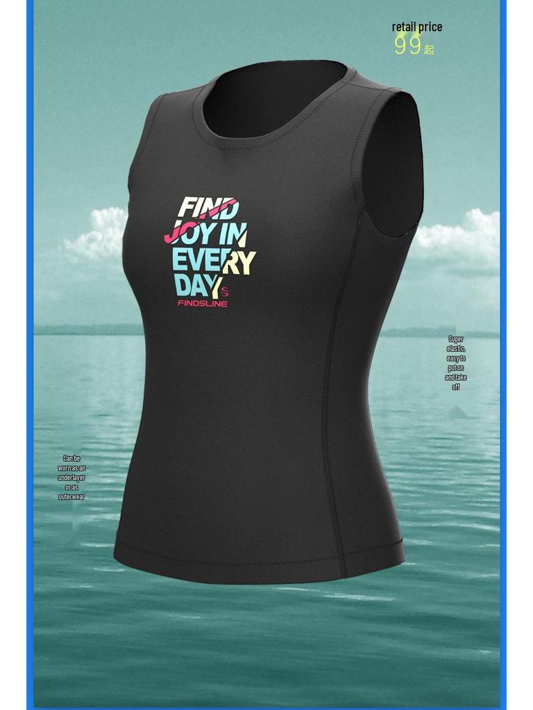 SLINX Women's Super Elastic Sleeveless Diving & Surfing Vest