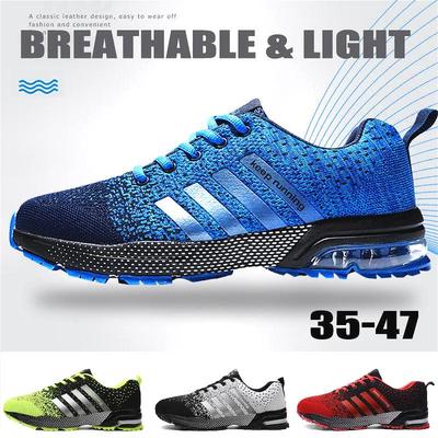 Heren Dames Ultralichte ademende sportschoenen Hardloopcomfortabele mesh-sneakers 35-47