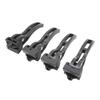 4Pcs Trifold Tonneau Cover Hard Or Soft Folding Clamp Cover Replacement For Ford