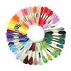 FineGood Embroidery Thread 50 Colors Set 8m 6 Binds Rich Colors Bright Colors/Dull Colors Fading Resistant Durable Suitable for Beginners To