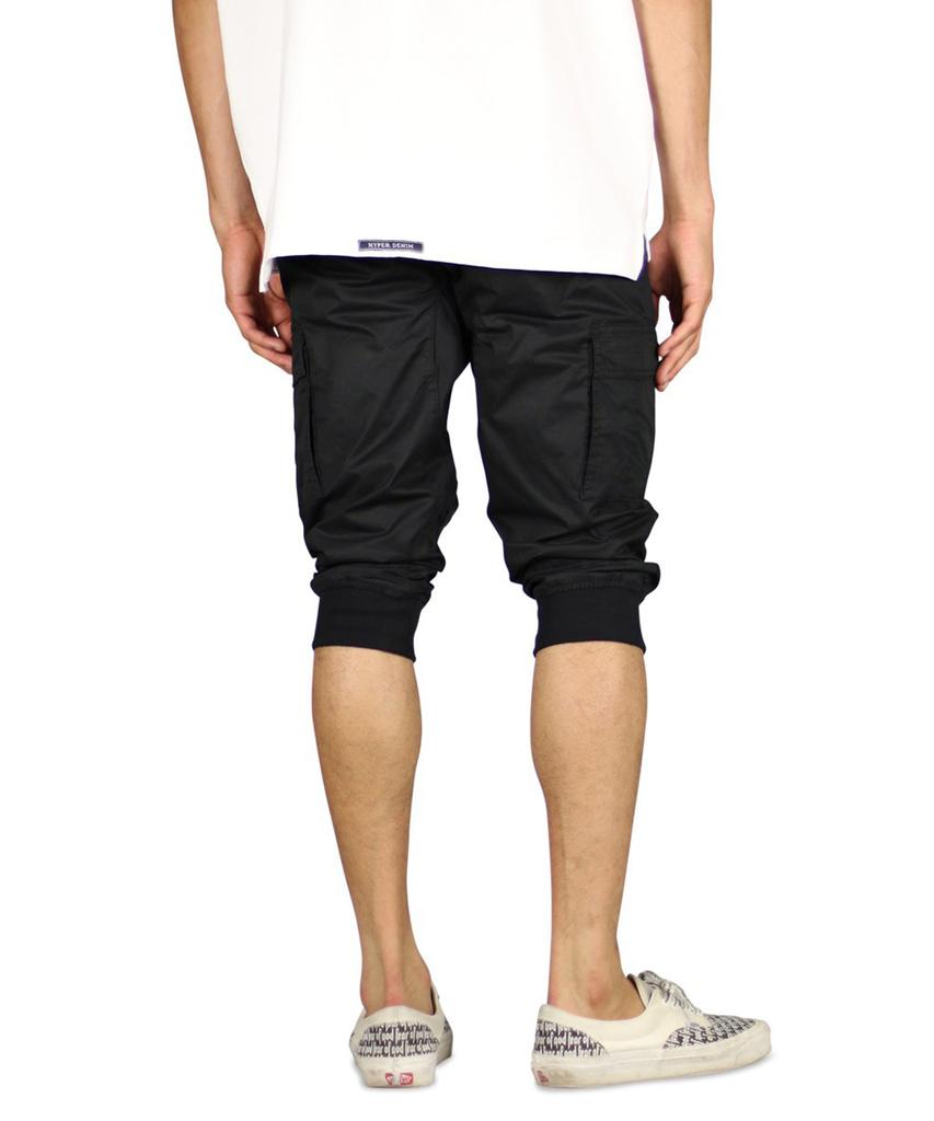 Haipeodenim Black Ella Cargo Shorts