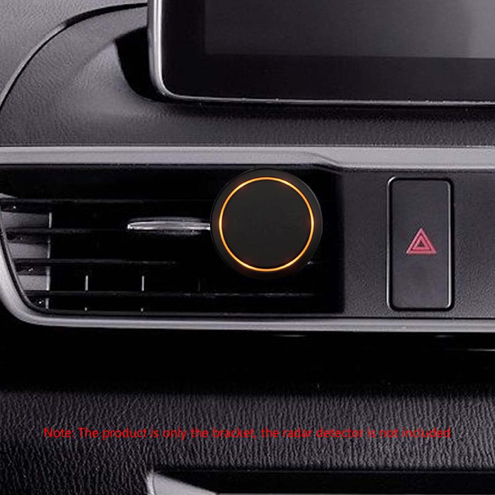 1-8PCS Magnetyczny Uchwyt Klips Na Kratkę Powietrza Samochodowy Radarowy Detektor Prędkości Uchwyt Stojak Dla OOONO CO-Driver NO2/OOONO CO-Driver NO1