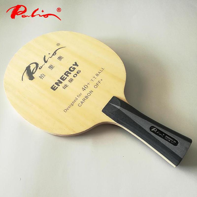 PALIO ENERGY 01 02 03 04 05 06 Table Tennis Blade Racket Wood Control Carbon Offensive Ping Pong Bat Paddle