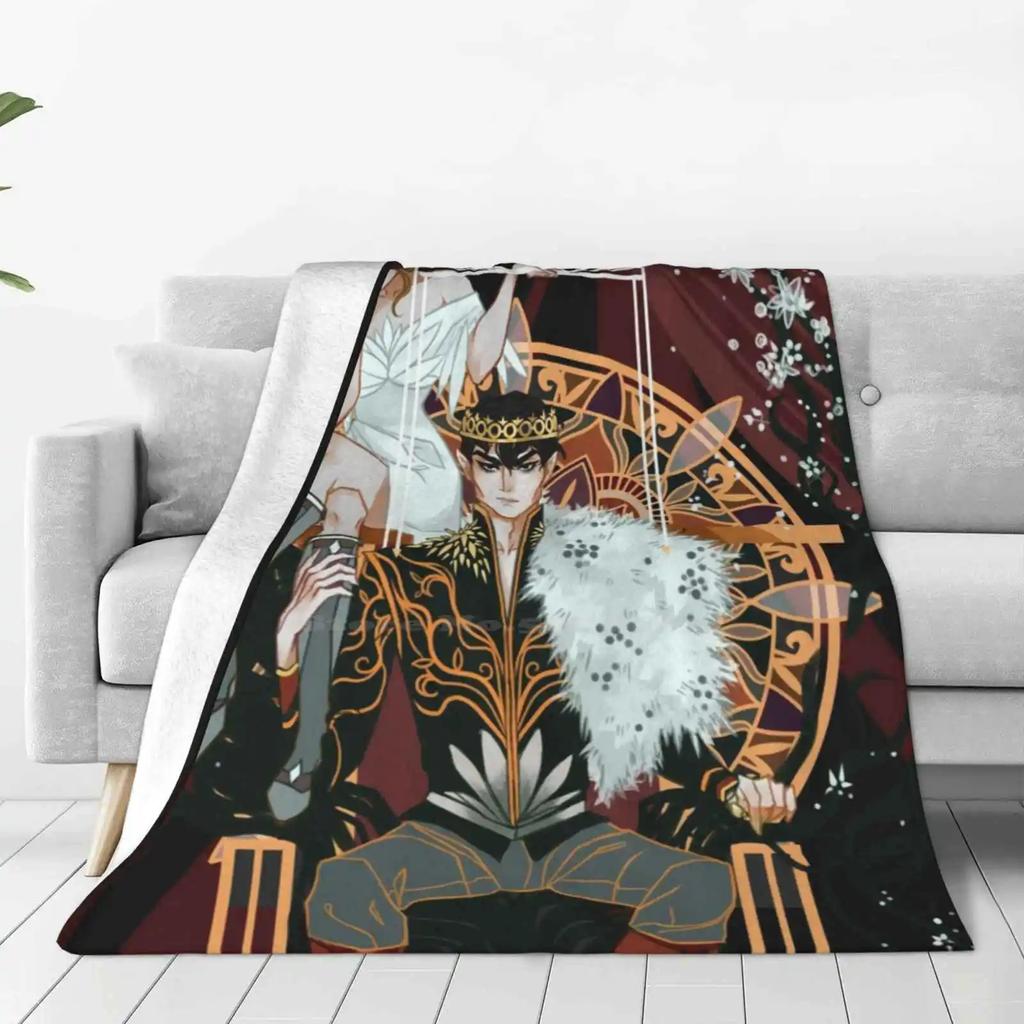 Royal Puppeteer Blanket Soft Warm Travel Portable Blanket The Cruel Prince The Wicked King The Folk Of The Air Holly Black Jude