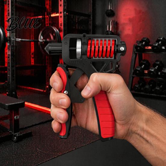 Grip Strength Trainer Hand Strengthener with Counter 5-165kg Resistance Adjustable Mechanical Counting Exerciser Forearm Exerciser Rehabilitation